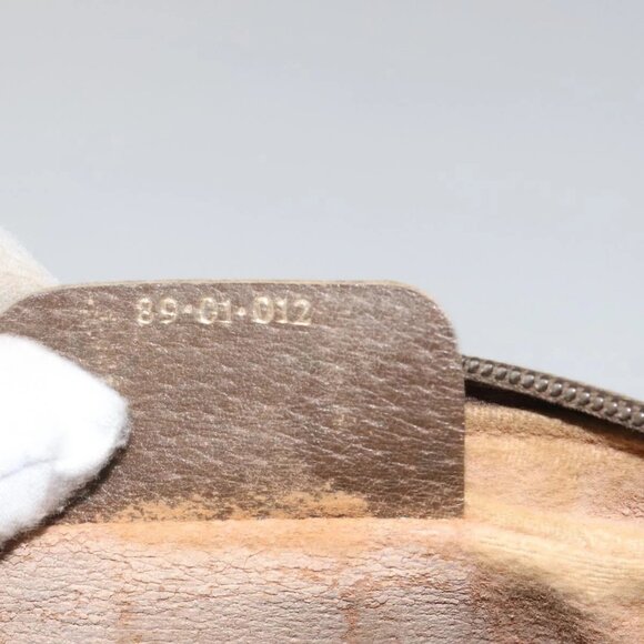 GUCCI GG Supreme Web Sherry Line Clutch Bag PVC Beige 89 01 012 Auth 112826 - Picture 15 of 16